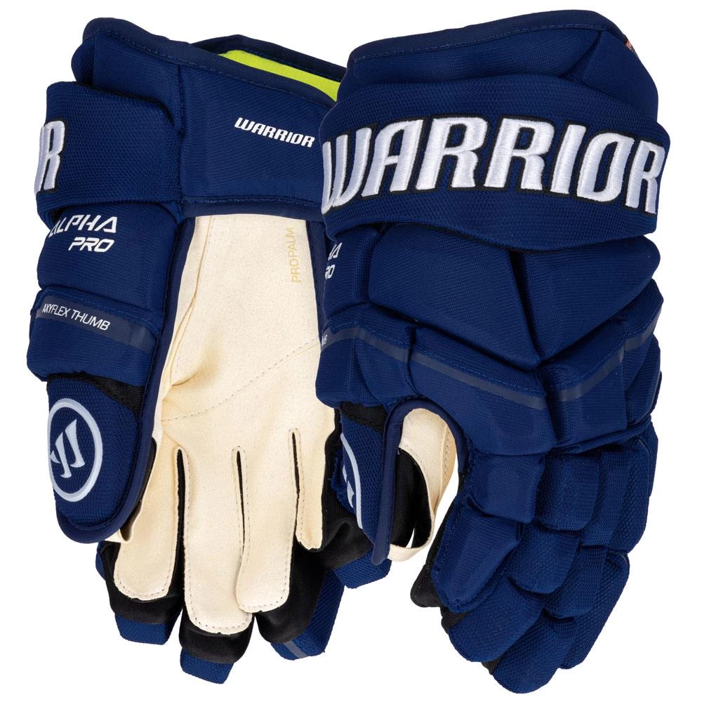Warrior Alpha Pro Hockey Gloves - Junior - Image 9